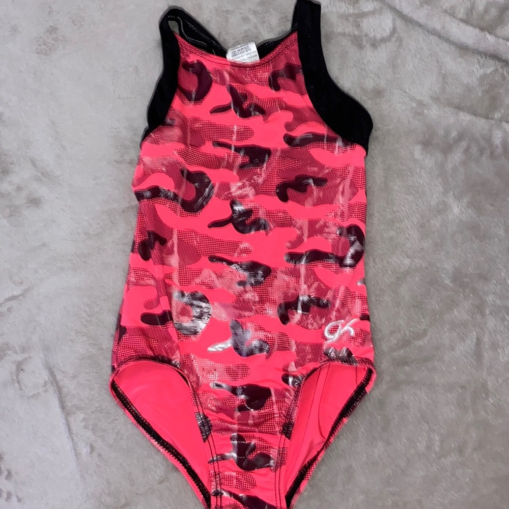 Girl GK size child medium gymnastics leotard